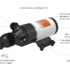 SEAFLO Pumpa otpadnih voda 12V - Slika 5