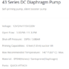 SEAFLO Pumpa za Vodu 11,6 Lit/min 3,8 bar 12V Serija 43 - Slika 4